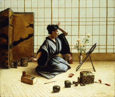 Das Geisha-Mädchen, 1890 von Eugene Armand Lachaise
