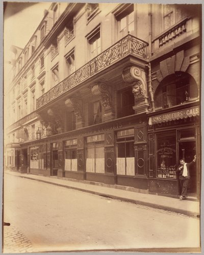 [Rue de Valois 6-8] von Eugène Atget