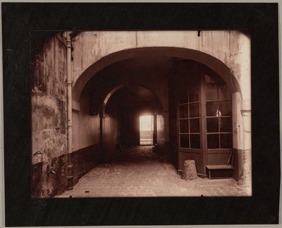 Ehemaliges Hôtel Gaillardon, Hof, Quai d