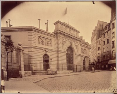 École polytechnique, rue Descartes von Eugène Atget