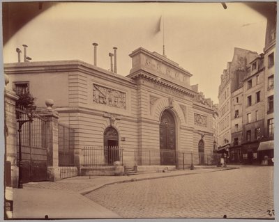 École polytechnique, Rue Descartes von Eugène Atget