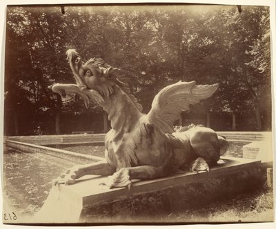Großes Trianon, Drache von Hardy von Eugène Atget