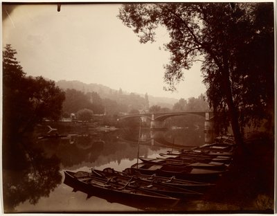Die Marne bei La Varenne von Eugène Atget