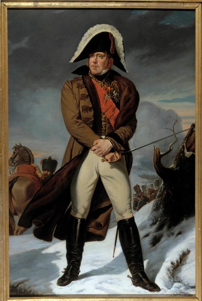 Ganzkörperporträt von Michel Ney (1769-1815), Herzog von Elchingen, Prinz von Moskau, Marschall von Frankreich von Eugene Battaille