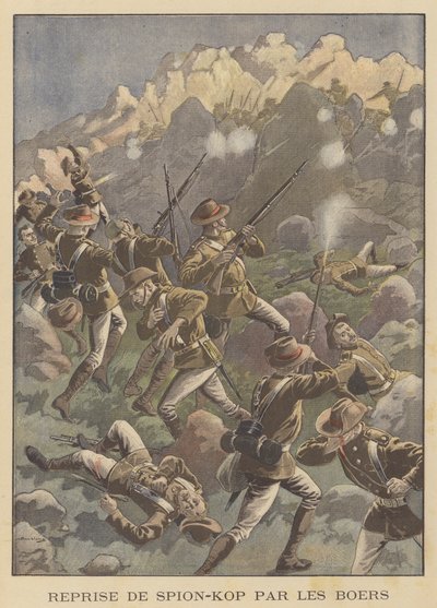 Schlacht von Spion Kop, Südafrika von Eugene Damblans
