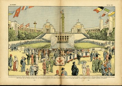 Illustration von Eugene Damblans (1865-1945) in Le Pelerin von Eugene Damblans