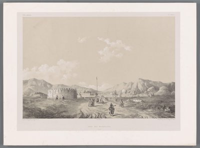 Mamasani Turm von Eugene Flandin