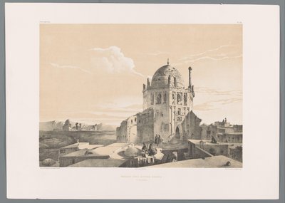 Shah Khoda Moschee in Soltaniyeh von Eugene Flandin