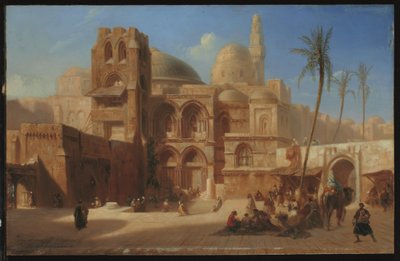 Das Heilige Grab in Jerusalem von Eugene Flandin
