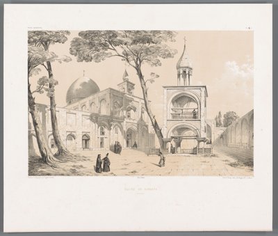 Vank-Kathedrale von Isfahan von Eugene Flandin