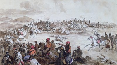 Gefangennahme des Stammes von Abd el-Kader durch Henri d