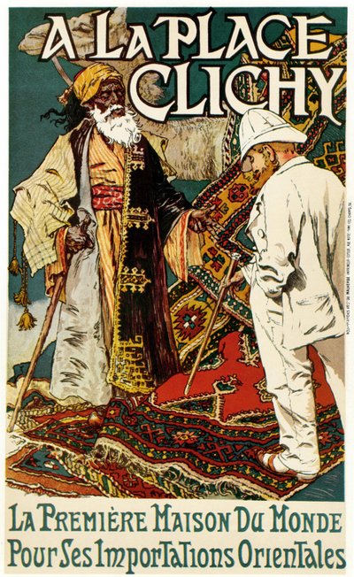 An der Place Clichy von Eugene Grasset