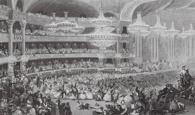 Der große Maskenball in der Oper von Eugene Louis (after) Lami