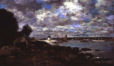 Plougastel-Daoulas von Eugene Louis Boudin