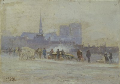Notre-Dame, Blick vom Quai de l