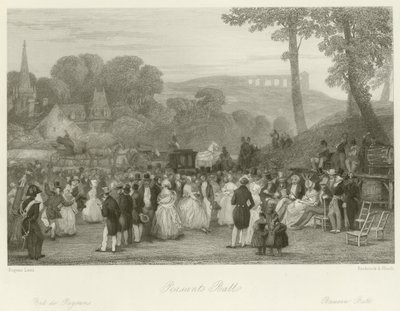 Bauernball von Eugene Louis Lami