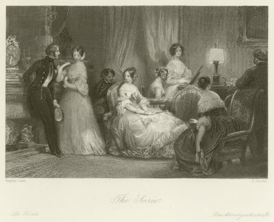 Die Soiree von Eugene Louis Lami