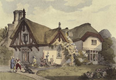 Ein Cottage von Eugene Louis after Lami