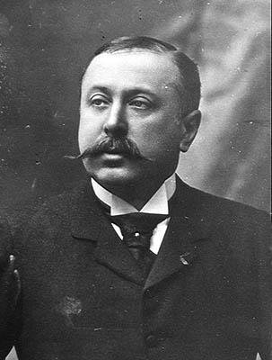 Porträt von Salomon de Gunsburg von Eugene Pirou