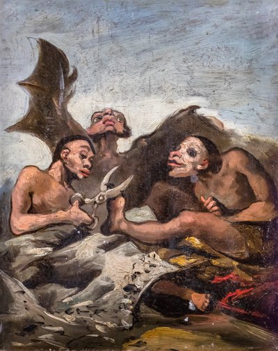 Caprices Nr. 51 nach Goya von Eugenio Luca y Velasquez