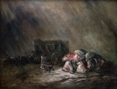 Die Diligence von Eugenio Luca y Velasquez