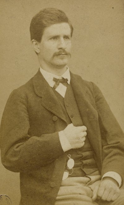 Porträt von Rossel Louis, (genannt Randal), (1844-1871), (Offizier, Mitglied der Kommune, erschossen) von Eugene Appert