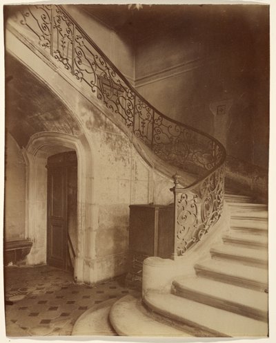 Hotel de la Brinvilliers, die Giftmischerin, Rue Charles V 12 von Eugène Atget