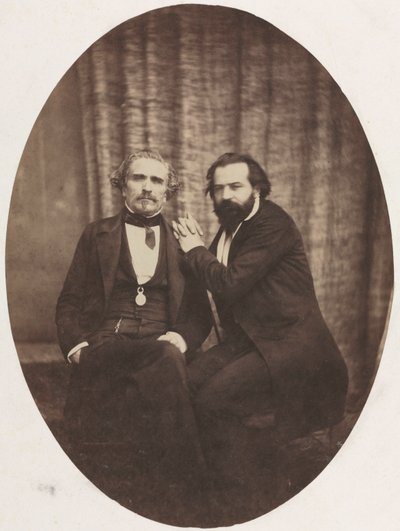 Porträt des Schauspielers Pierre Bocage und Freund von Eugène Colliau