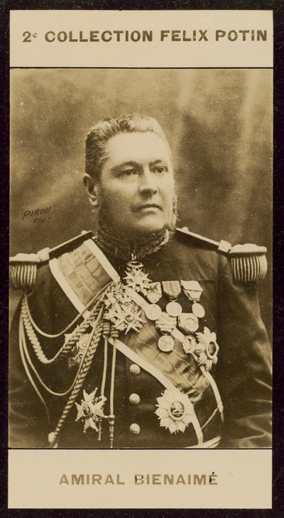 Admiral Amedee-Pierre-Leonard Bienaime von European Photographer