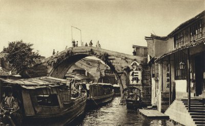 China, Kanalbrücke in Kiahing von European Photographer