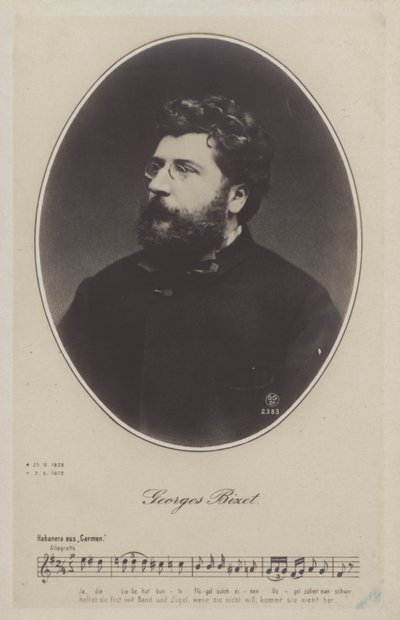Georges Bizet, französischer Komponist von European Photographer
