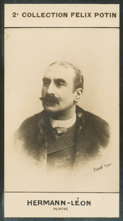 Hermann-Leon, Maler (s/w Foto) von European Photographer