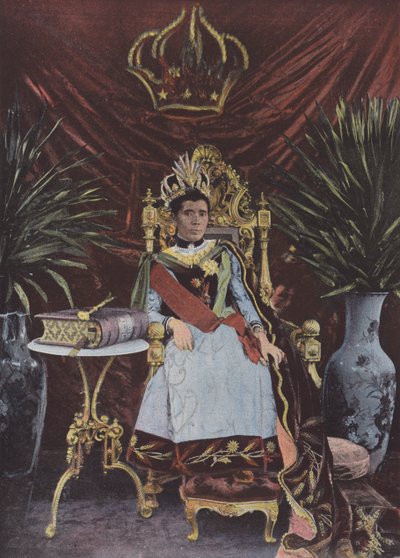 Königin Ranavalona Manjaka III von European Photographer