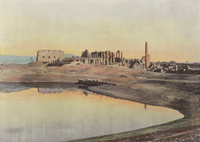 Der heilige See von Karnak von European Photographer