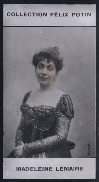Madeleine Lemaire (1845) von European Photographer