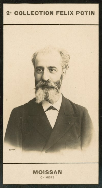 Moissan, Chemiker (s/w Foto) von European Photographer