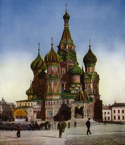 Moskau, St. Basilius, St. Basilius-Kathedrale von European Photographer