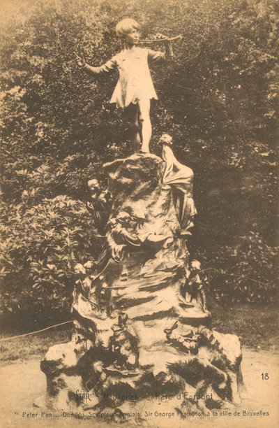 Peter Pan Statue im Parc d