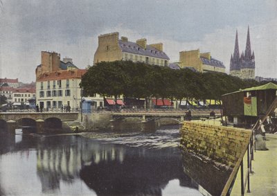 Quimper, Zusammenfluss von Steyr und Odet von European Photographer