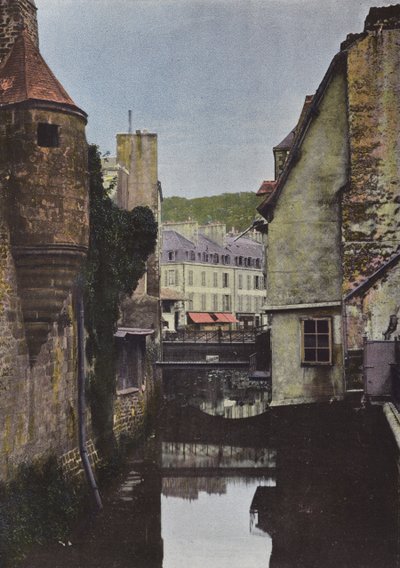 Quimper, alte Häuser in der Rue du Pichery von European Photographer