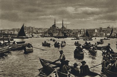 Türkei, Konstantinopel, Am Goldenen Horn von European Photographer