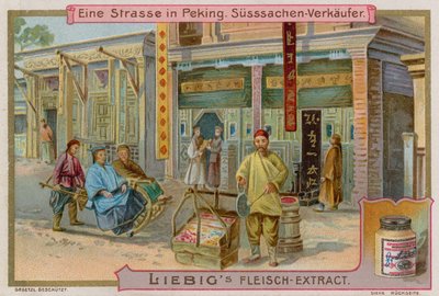 Eine Straße in Peking von European School