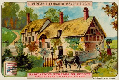 Ein walisisches Bauernhaus von European School