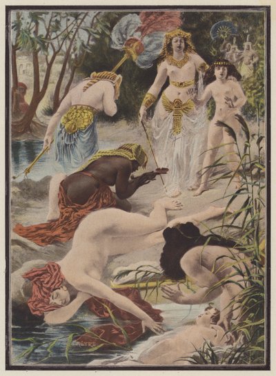 Eine Szene aus dem Leben von Moses von European School