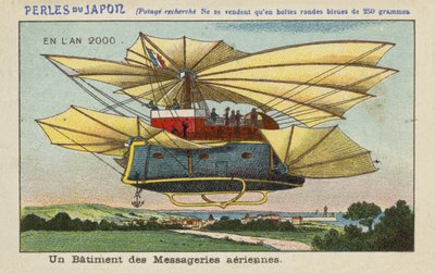 Flugzeug des Luftkurierdienstes im Jahr 2000 von European School