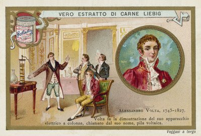Alessandro Volta, italienischer Physiker von European School