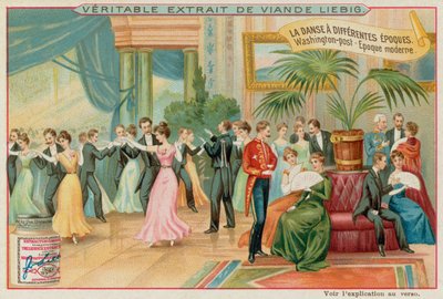 Amerikanischer Tanz in den 1900er Jahren von European School