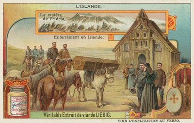 Ein isländisches Begräbnis und der Krater des Hekla-Vulkans von European School