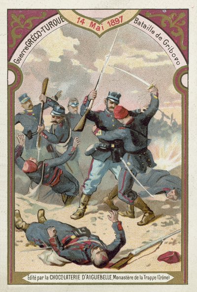 Schlacht von Gribovo, Griechisch-Türkischer Krieg, 14. Mai 1897 von European School