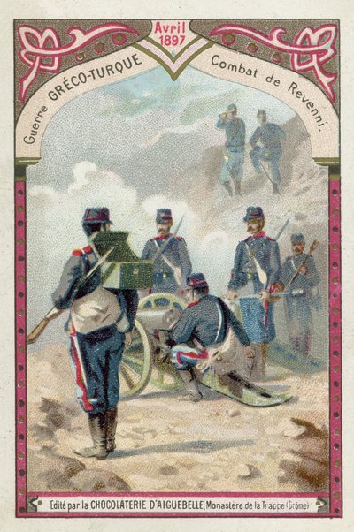 Schlacht von Revenni, Griechisch-Türkischer Krieg, April 1897 von European School